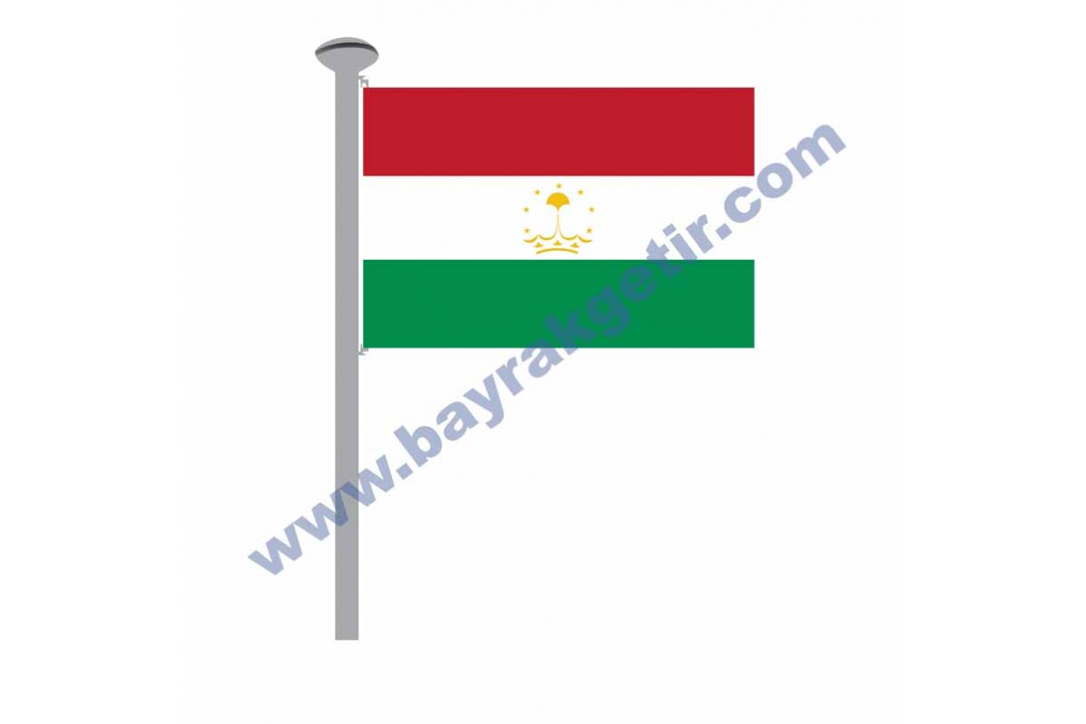 TACİKİSTAN GÖNDER BAYRAK 50x75 ( EBAT SEÇİNİZ ) TACİKİSTAN GÖNDER BAYRAK 50x75 ( EBAT SEÇİNİZ )